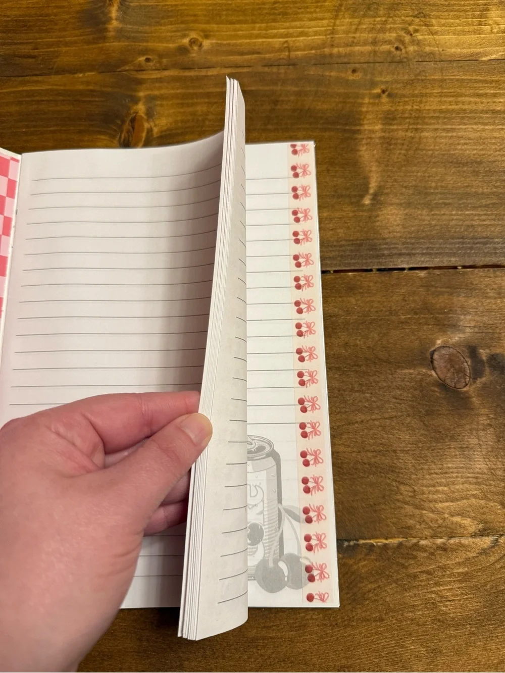 Cherry Coke Handmade Junk Journal Notebook